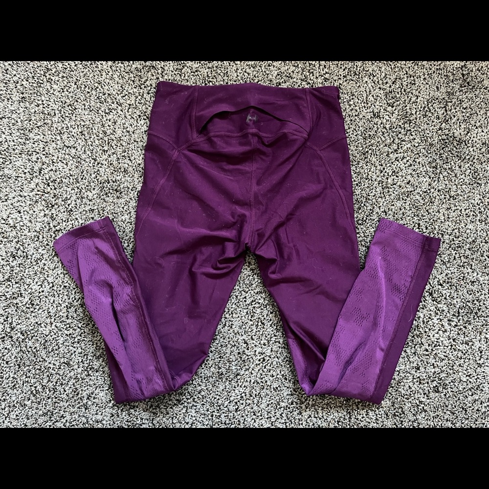 Purple Under Armour leggings